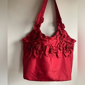 Rose, Floral Purse by Joy Susan